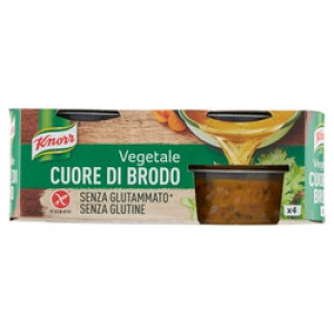 KNORR    Cuore di Brodo Vegetale   4 x 28g