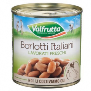 VALFRUTTA   BORLOTTI ITALIANI   LATTINE 3 X 400g