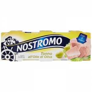 NOSTROMO Tonno all'Olio di Oliva   3 x 80g