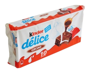 Kinder dèlice   10 pezzi per 39g