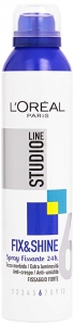 L'OREAL PARIS STUDIO LINE FIX&SHINE Spray Fissante 24h fissaggio forte  250ml