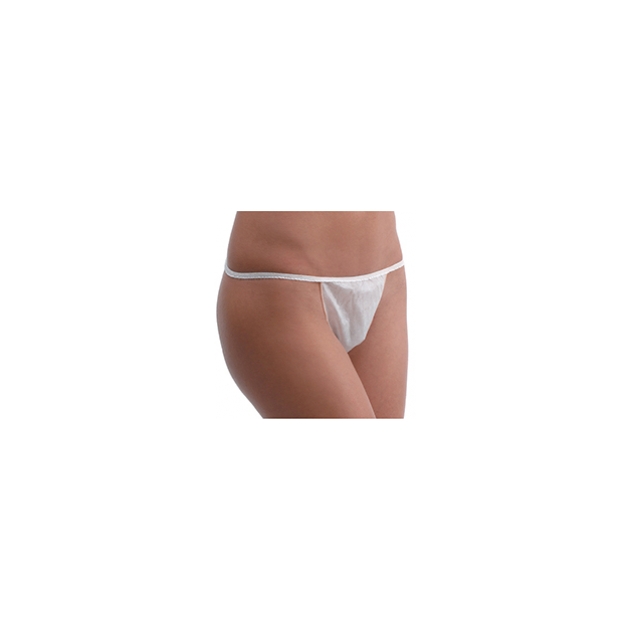 E651IMBSING - String femme jetable emballé individuellement, 100 pièces