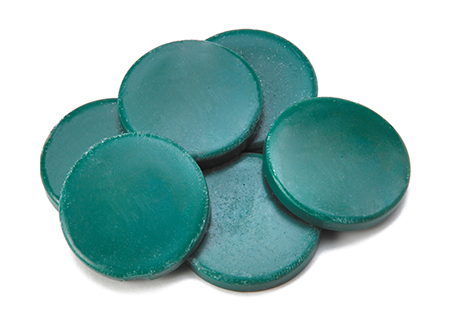 DISCG - Hot wax in discs, green, 1000 gr pack