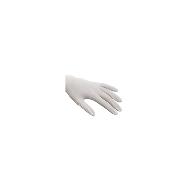 LATTICE - Gants en latex sans poudre, mesure : S, M, L