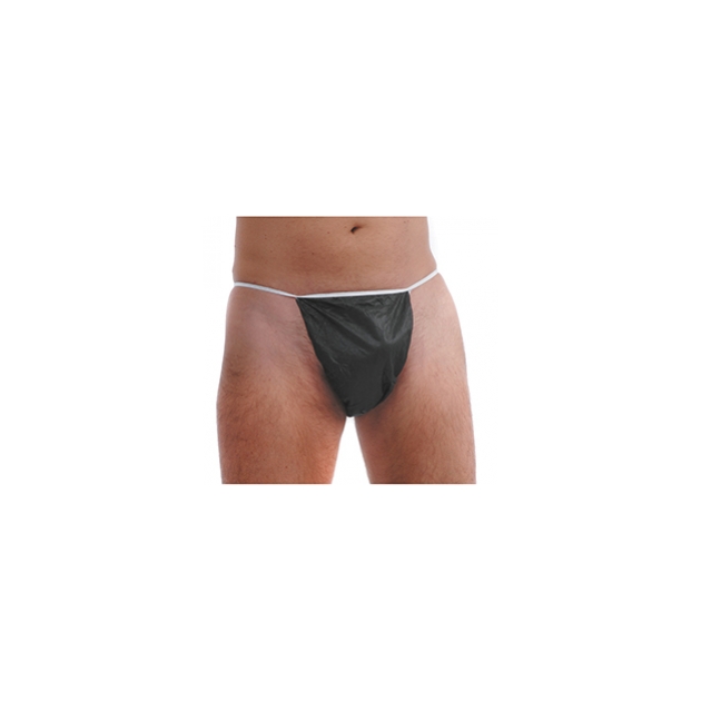 E795IMBSING - String homme jetable emballé individuellement, 100 pièces