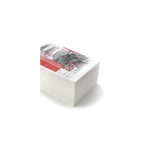 A4580100 - Serviette en papier SS, cm 45x80, sachet de 100 pièces, pliées en quatre