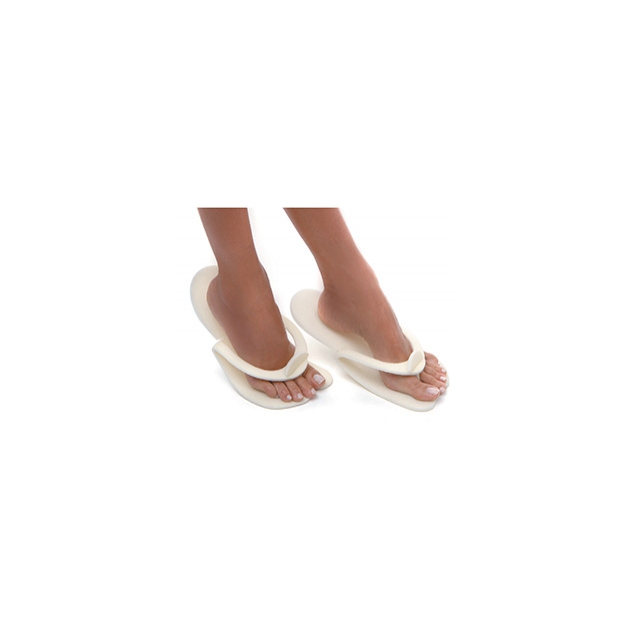 E717B - Tongues antidérapantes pour spa, couleur blanc en polyéthylène, épaisseur 5 mm, paquet de 100 pièces