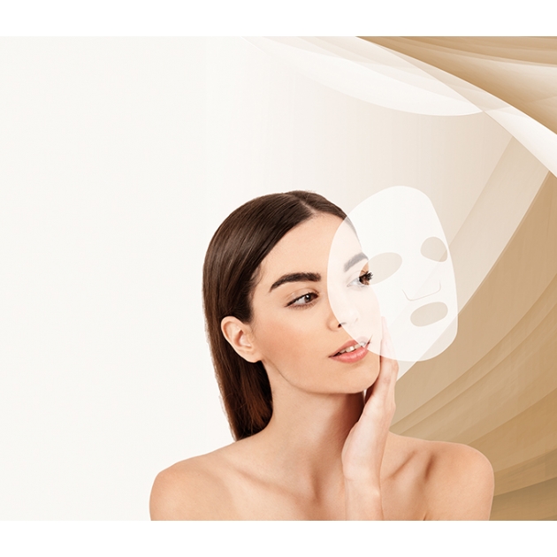 IDRATANTE - Masque imbibée pour peau sèche et déshydratée, effet hydratante avec acide hyaluronique